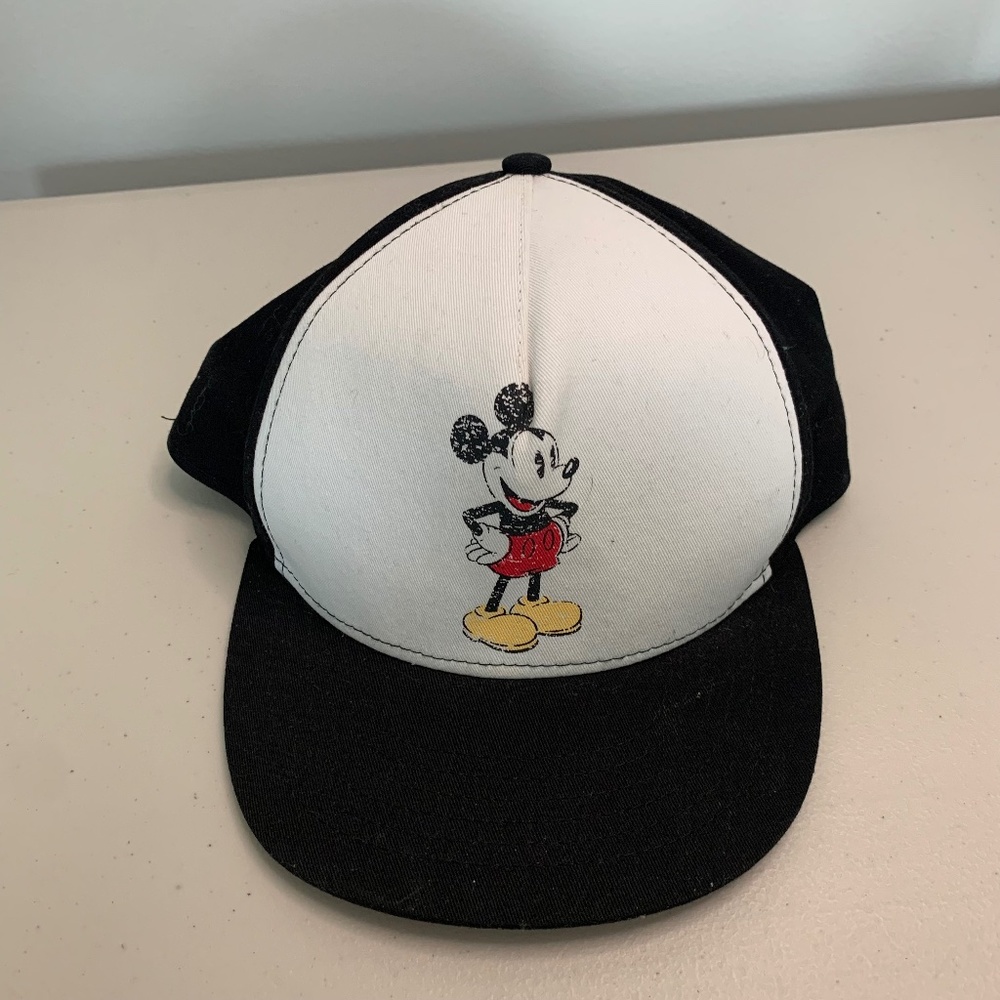 Vintage Mickey Mouse Snapback Cap